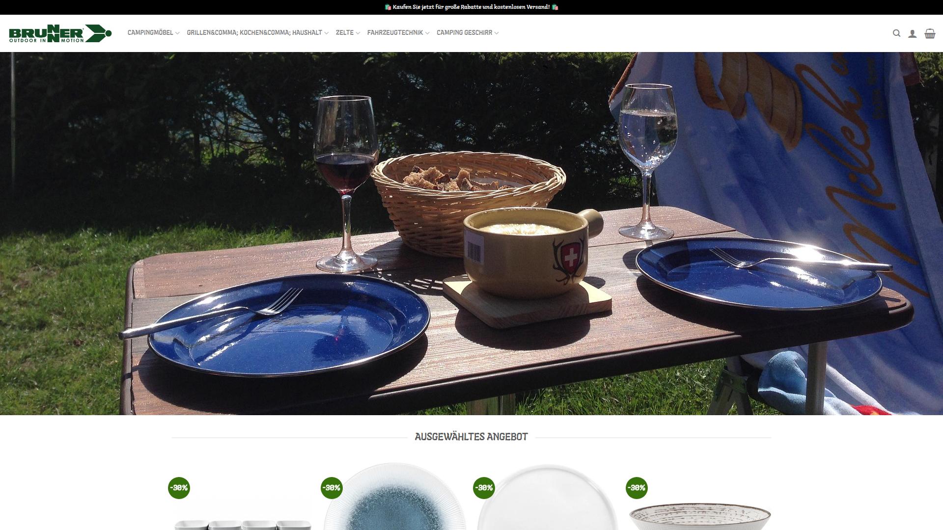 Screenshot brunnercampen.com