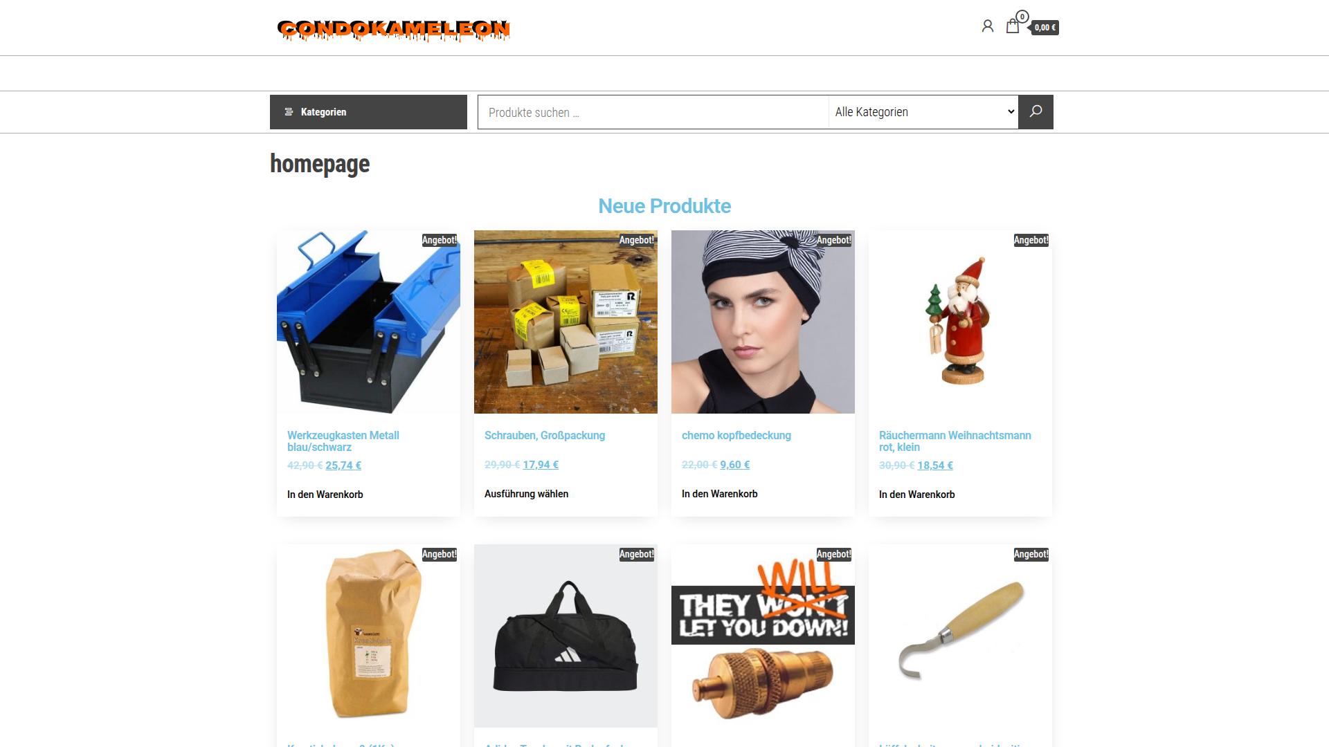 Screenshot condokameleon.com