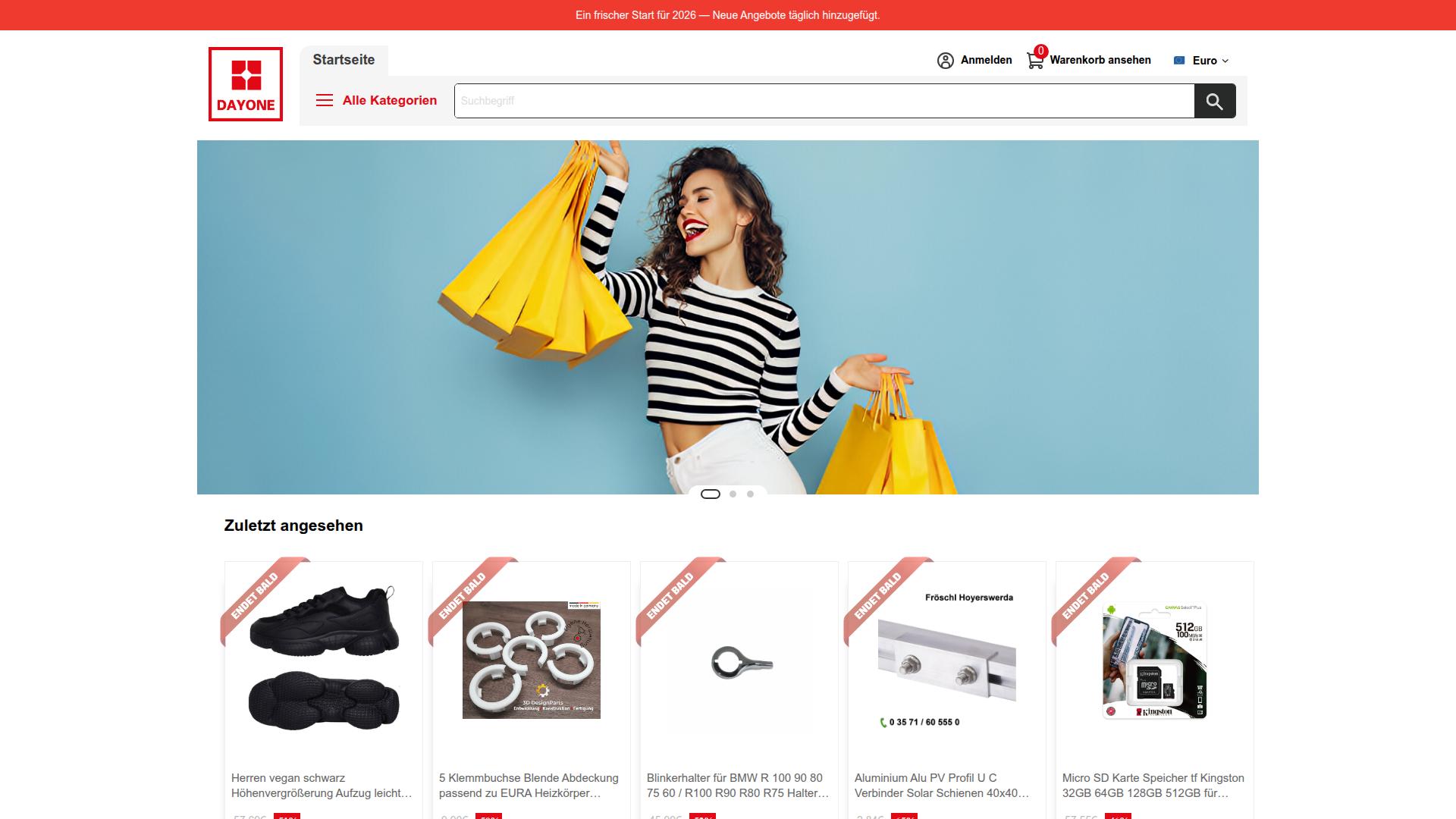 Screenshot dayoner.com