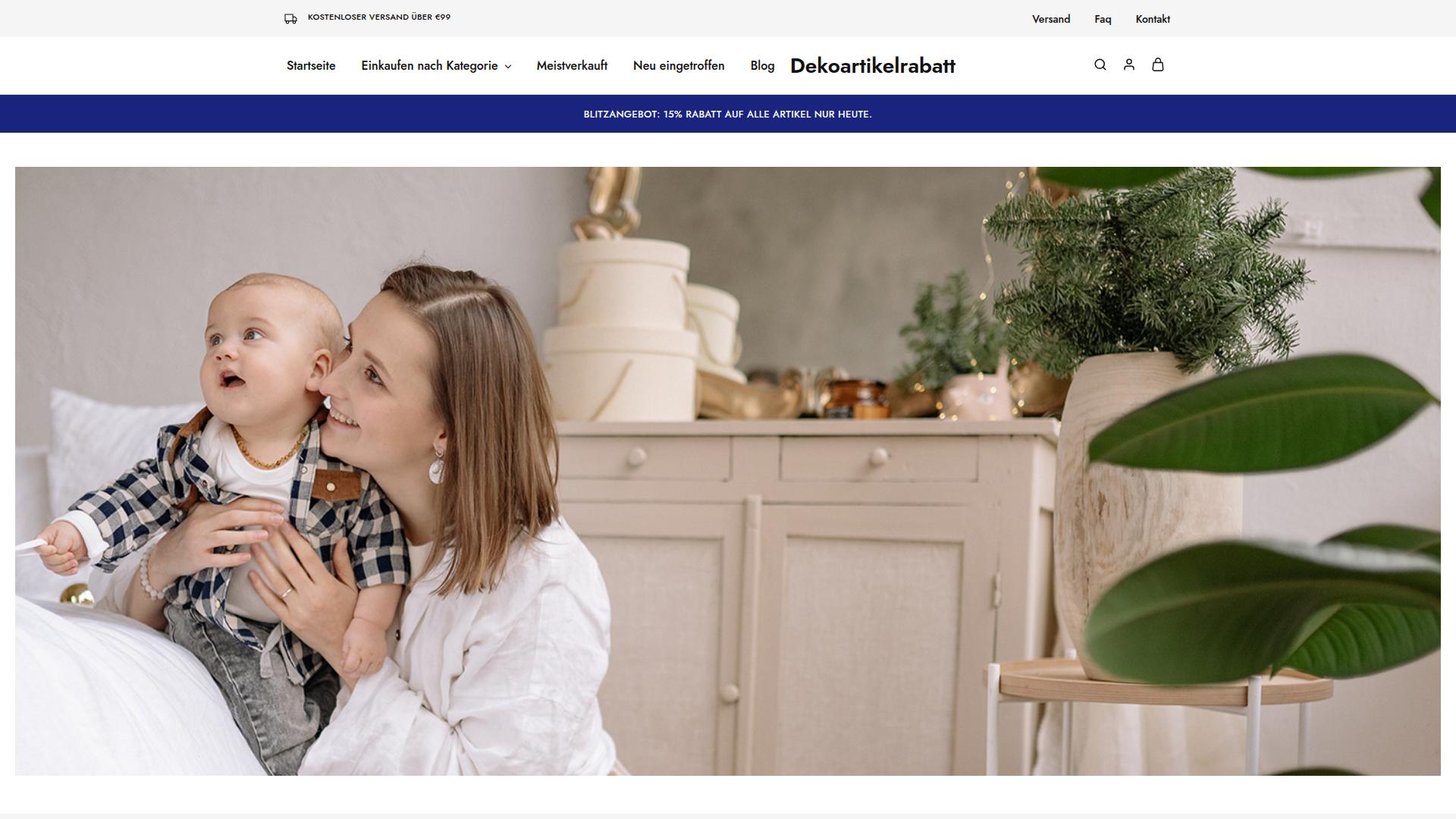 Screenshot dekoartikelrabatt.de
