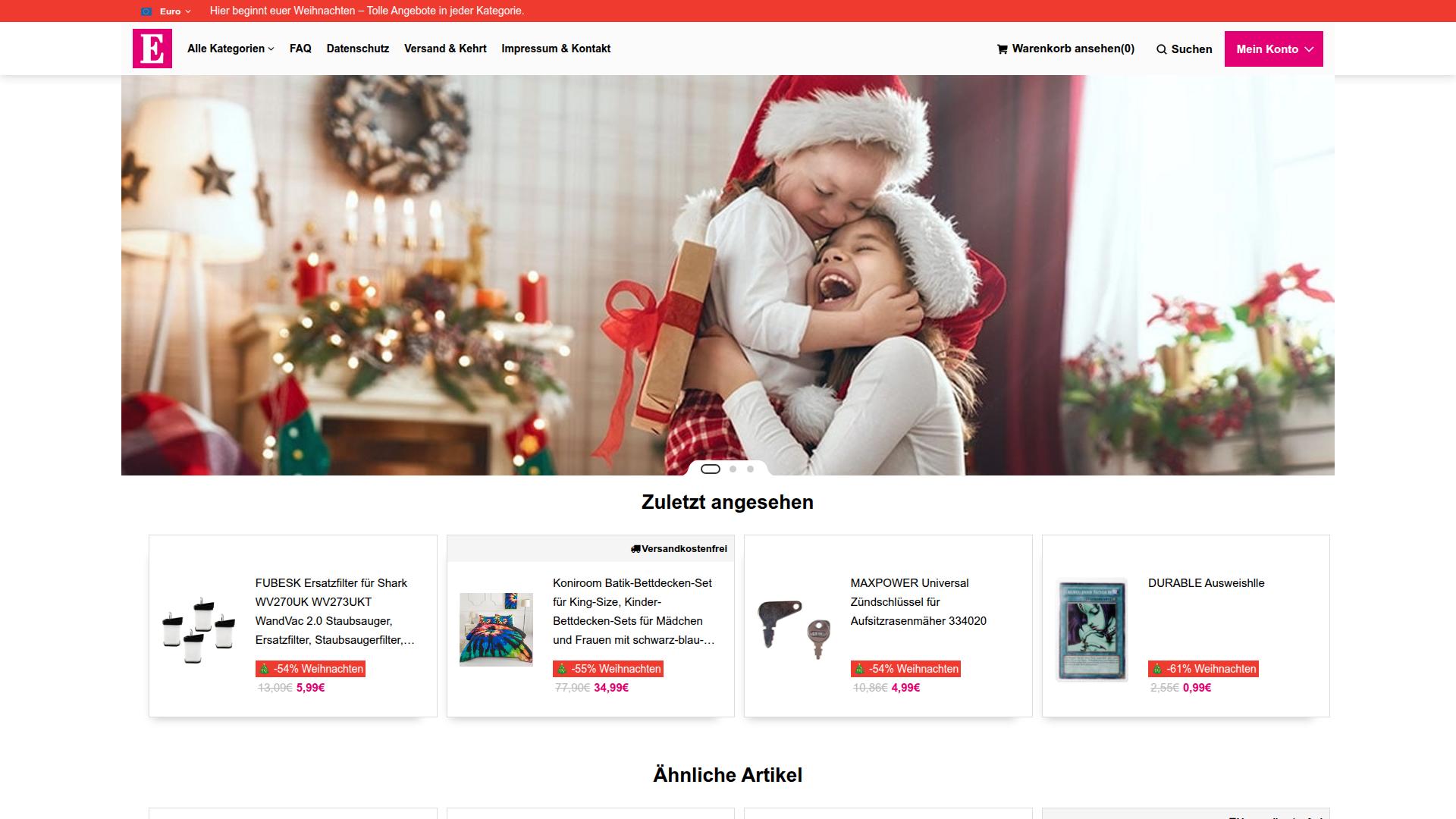 Screenshot estatesbyaj.com