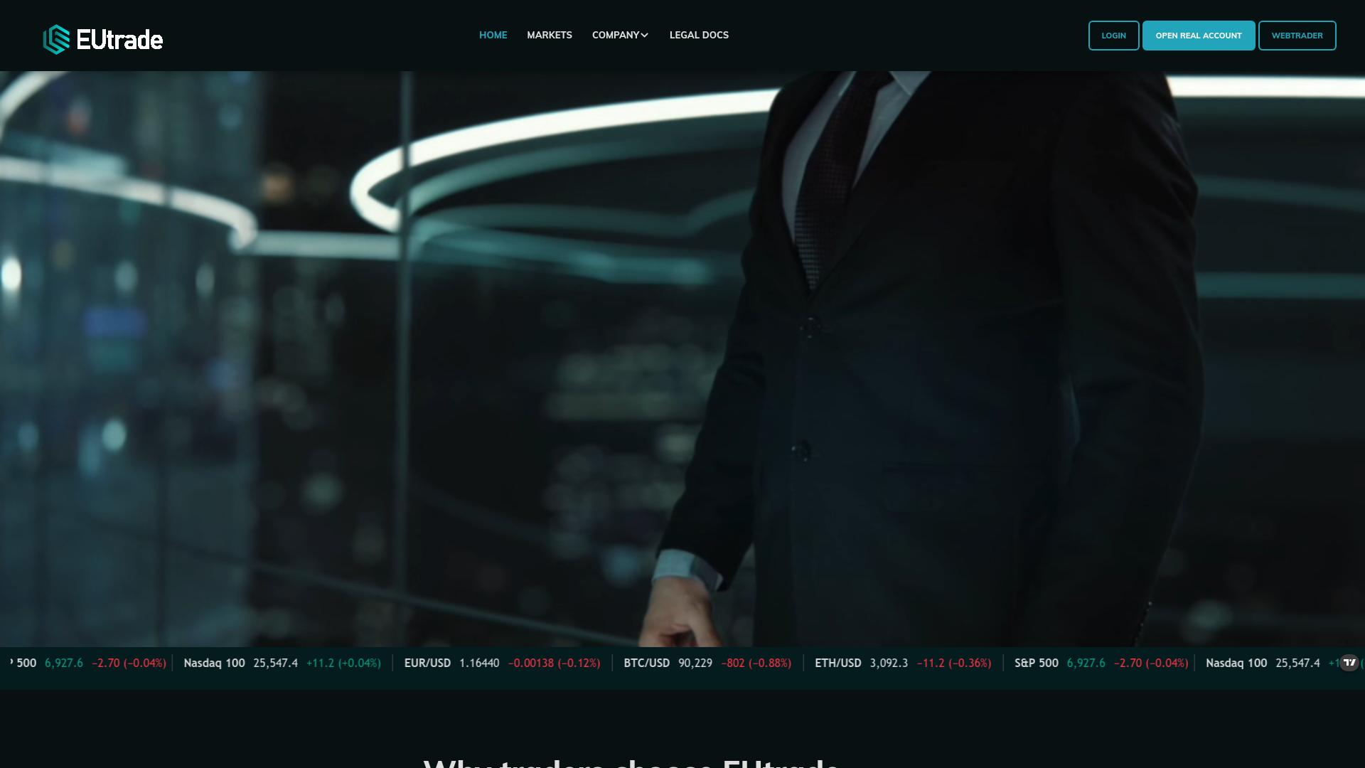 Screenshot eu-trader.io