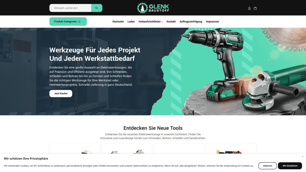 glenkbaustoff.com