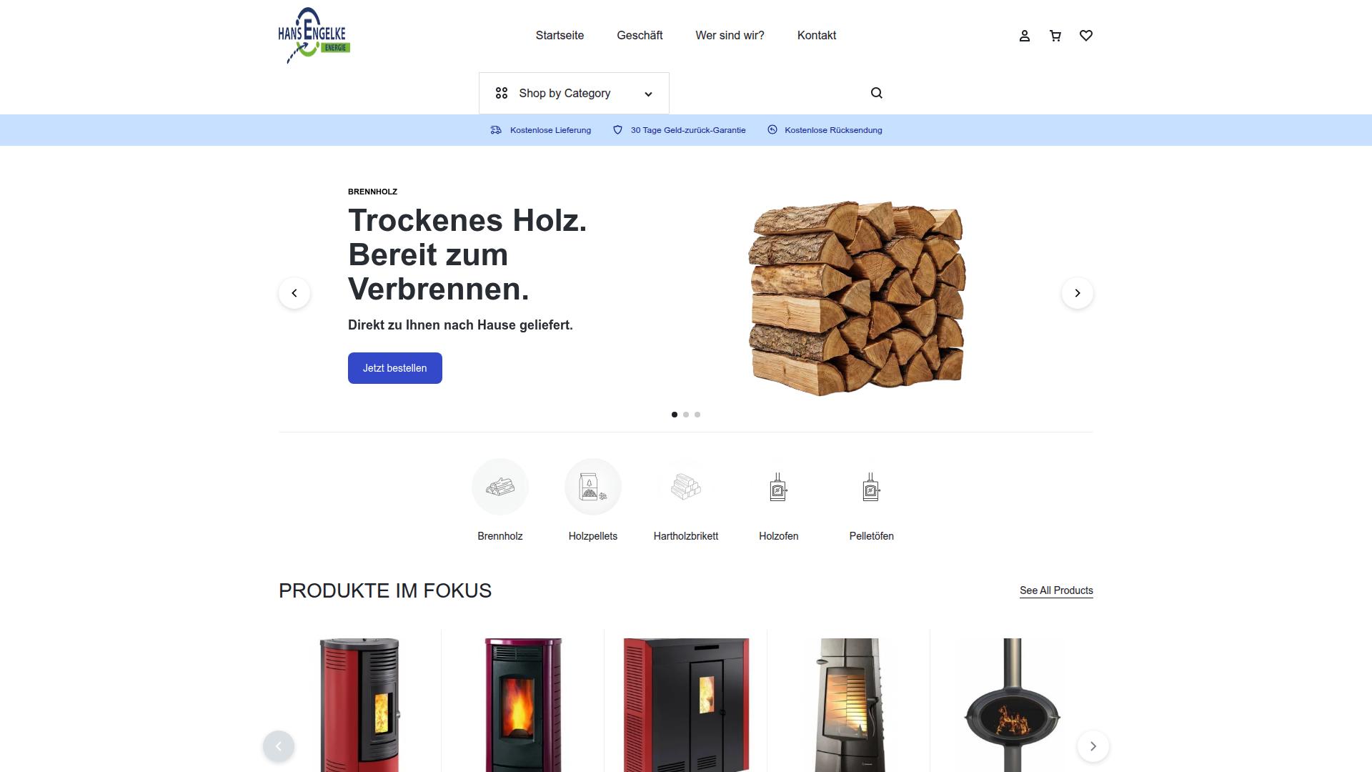 Screenshot hans-engelke-energie.de