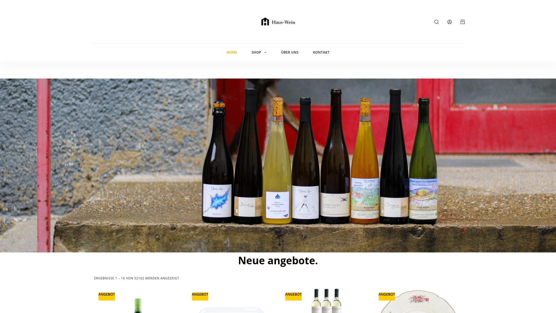 Screenshot haus-wein.com