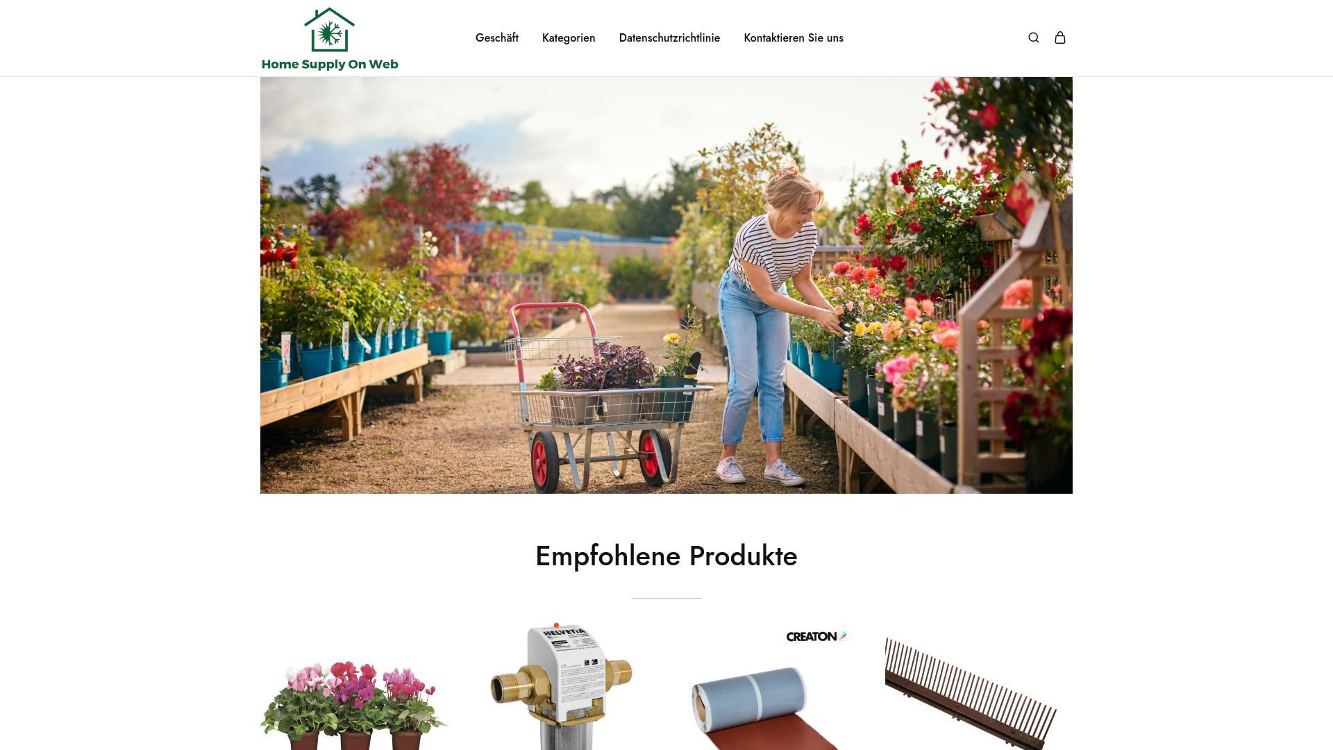 Screenshot homesupplyonweb.com