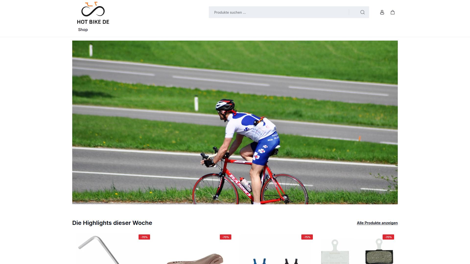 Screenshot hotbikede.com