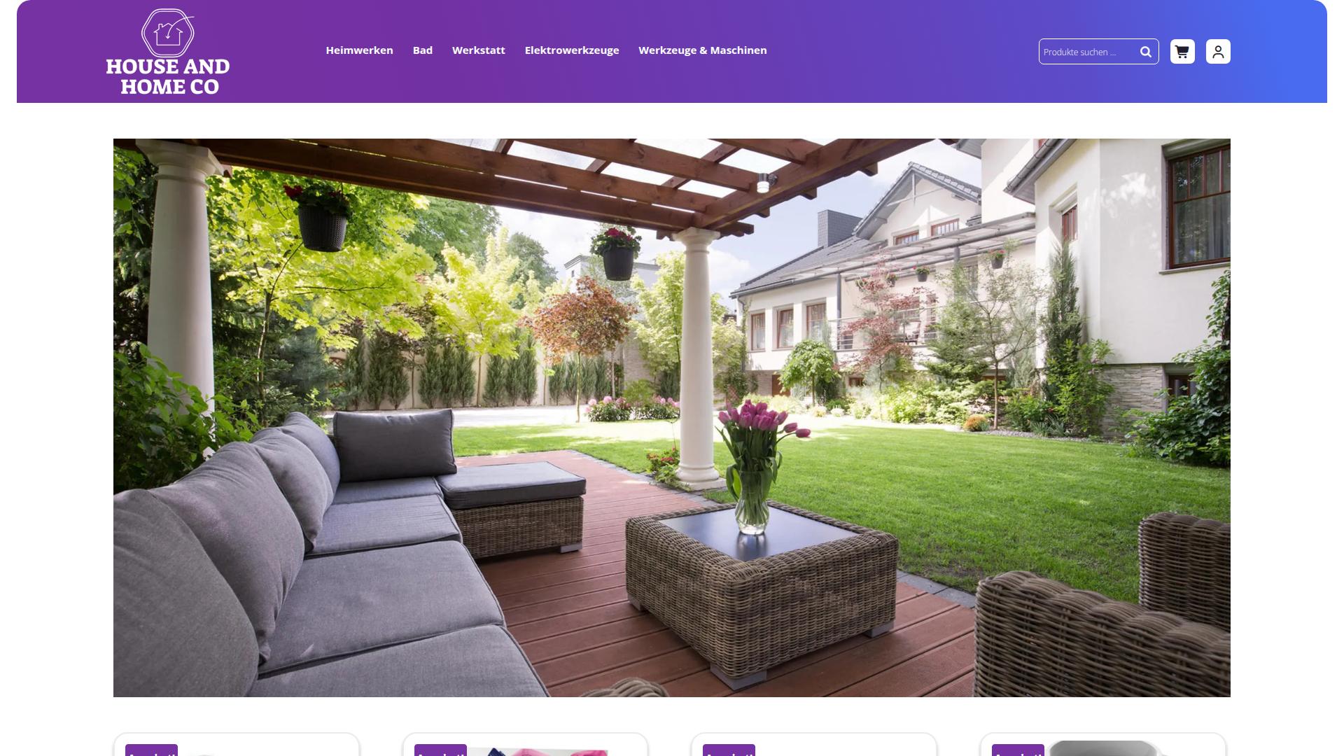 Screenshot houseandhomeco.com