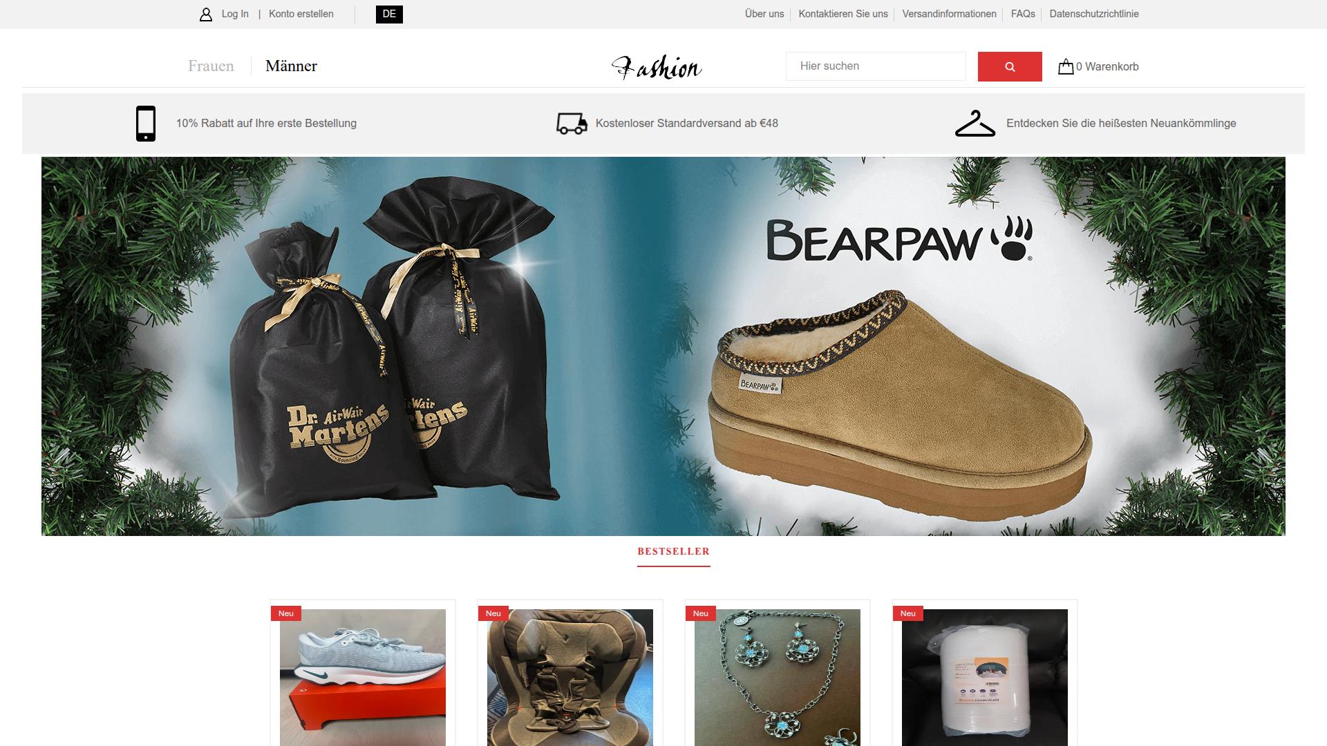 Screenshot ivfan.herate.shop