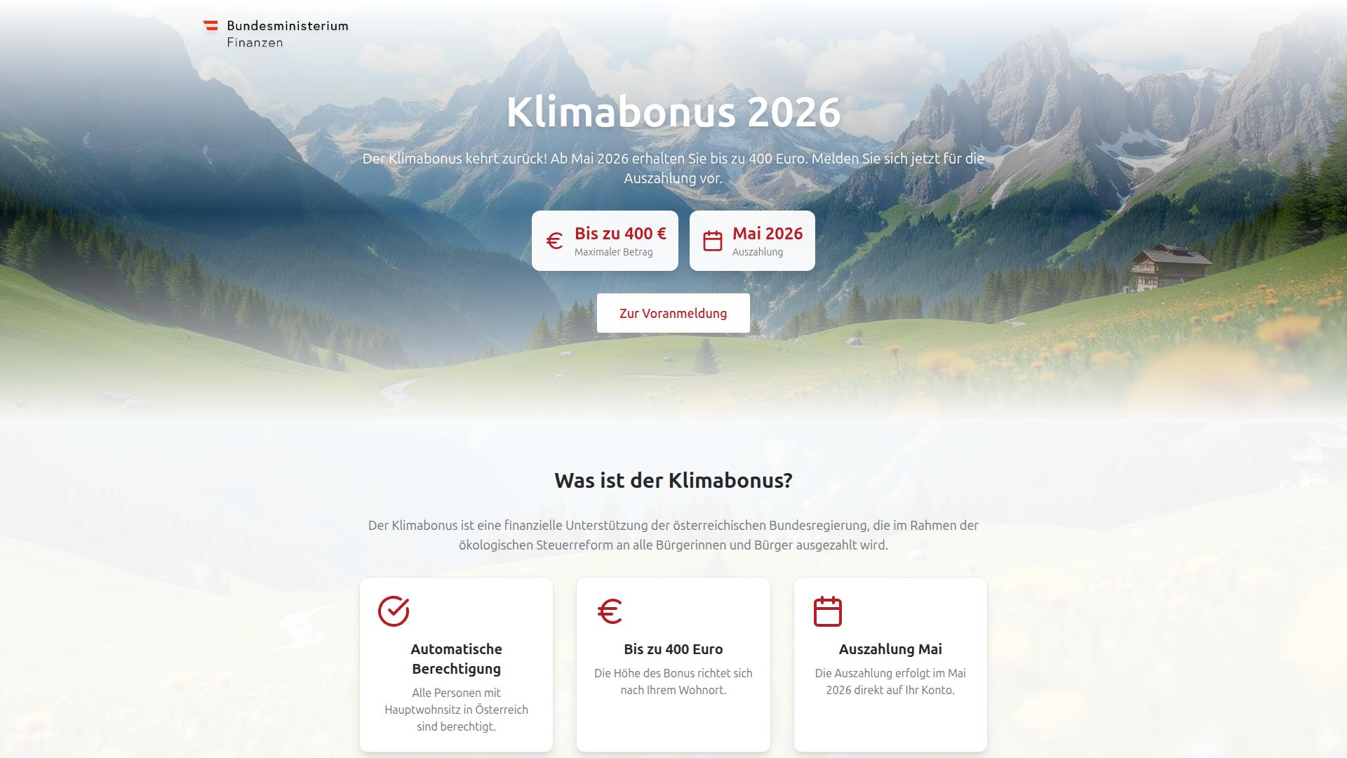 Screenshot klima-bonus.app