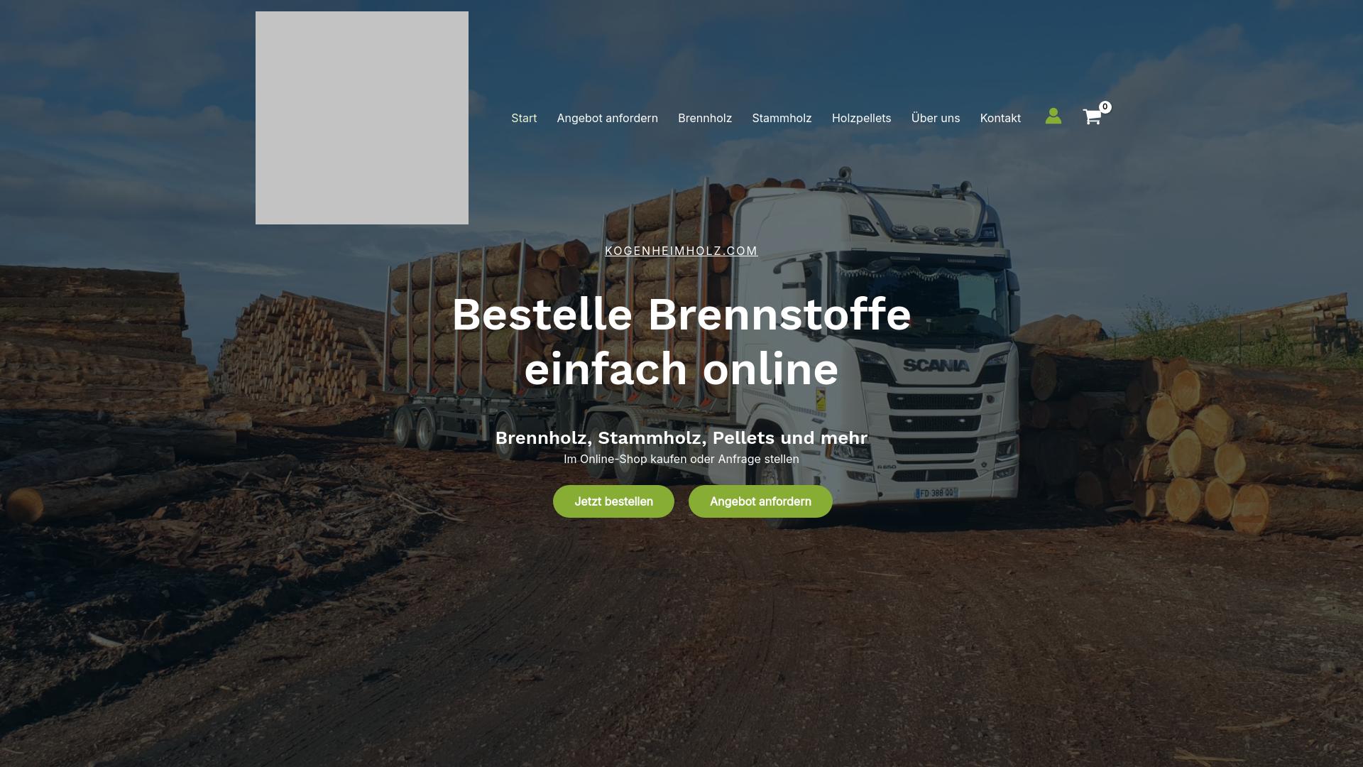 Screenshot kogenheimholz.com