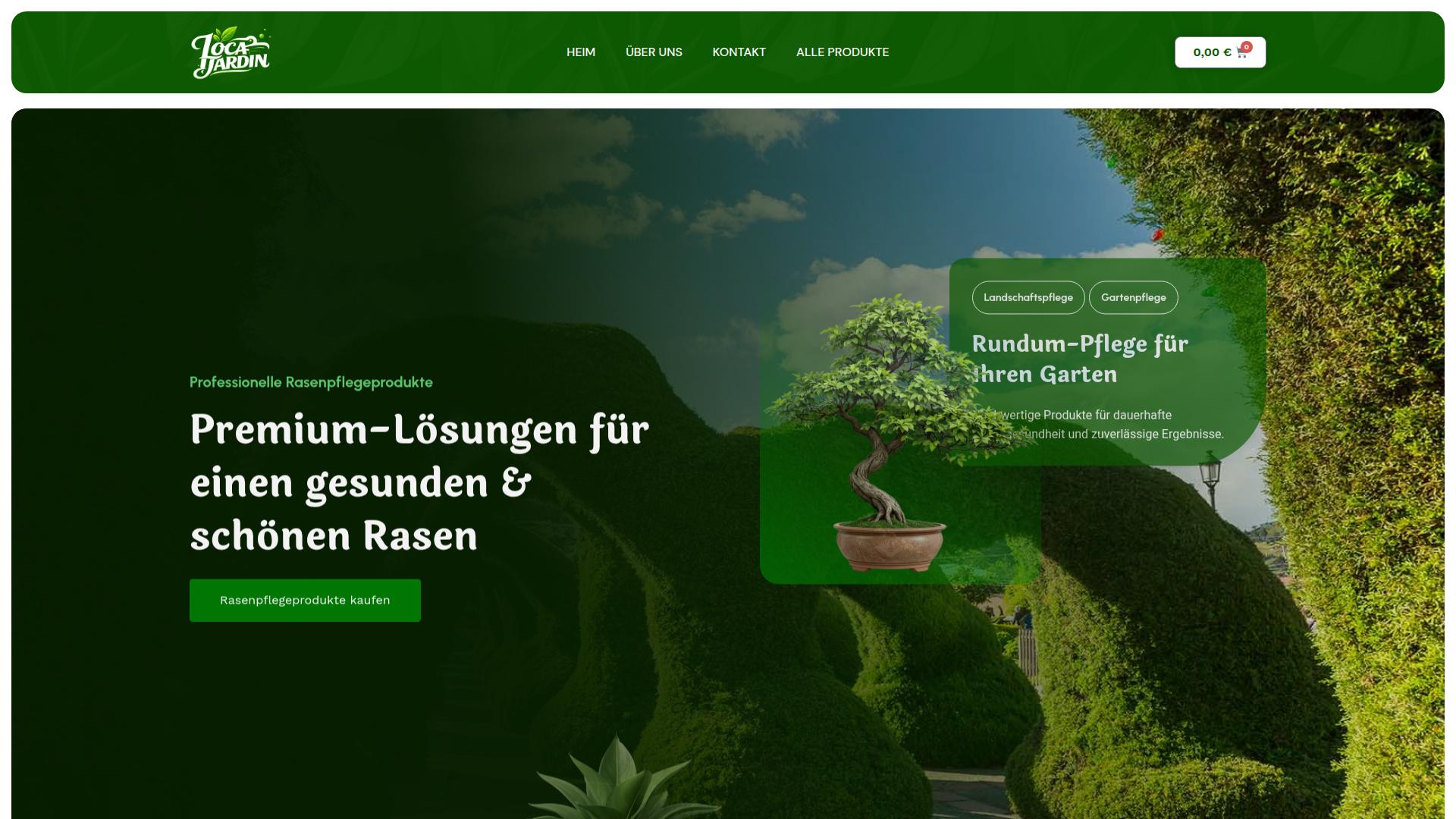 Screenshot locajardin.com