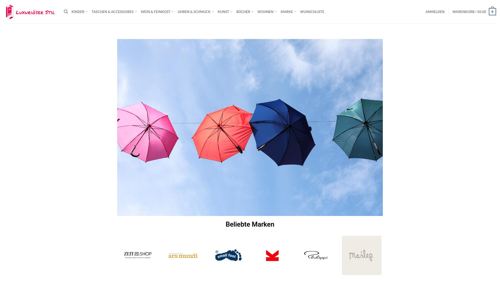 Screenshot luxurioserstil.com