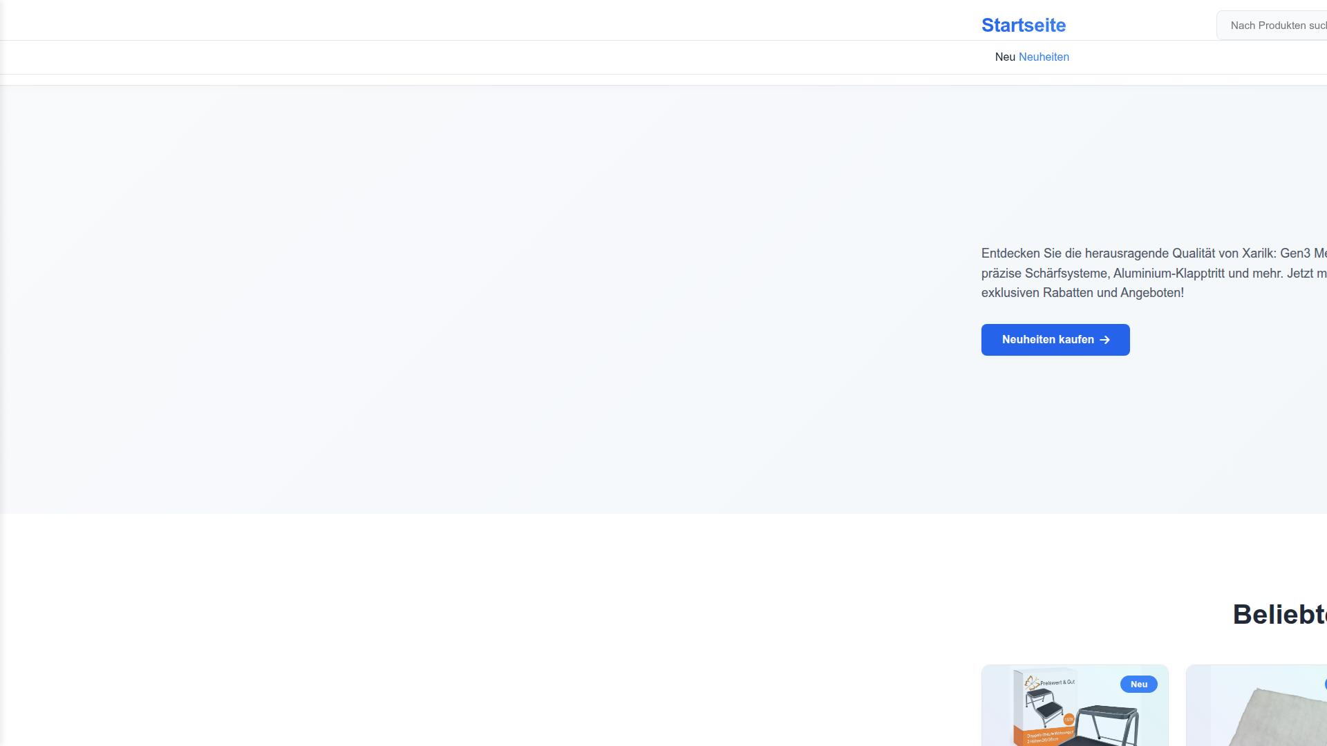 Screenshot marketxarproducts.shop