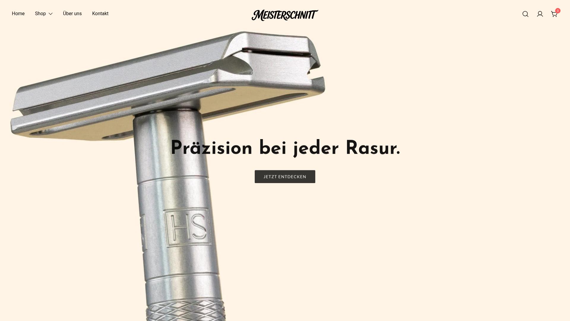 Screenshot meisterschnitt.com