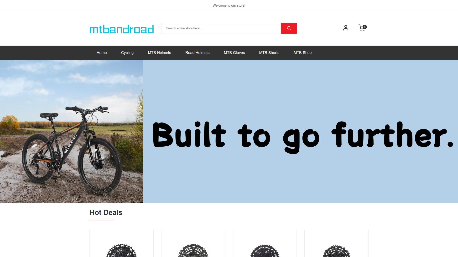 Screenshot mtbandroad.com