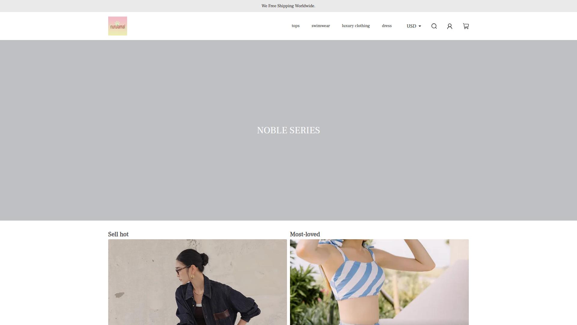 Screenshot nurulamal.com