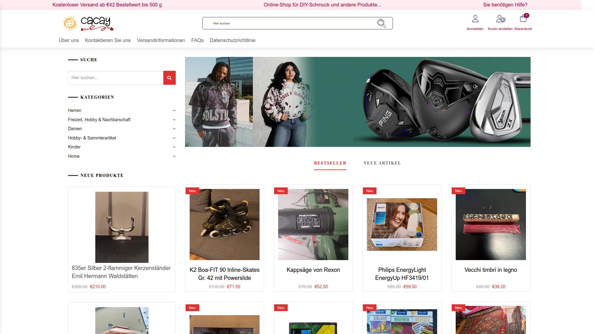 Screenshot outaim.herate.shop
