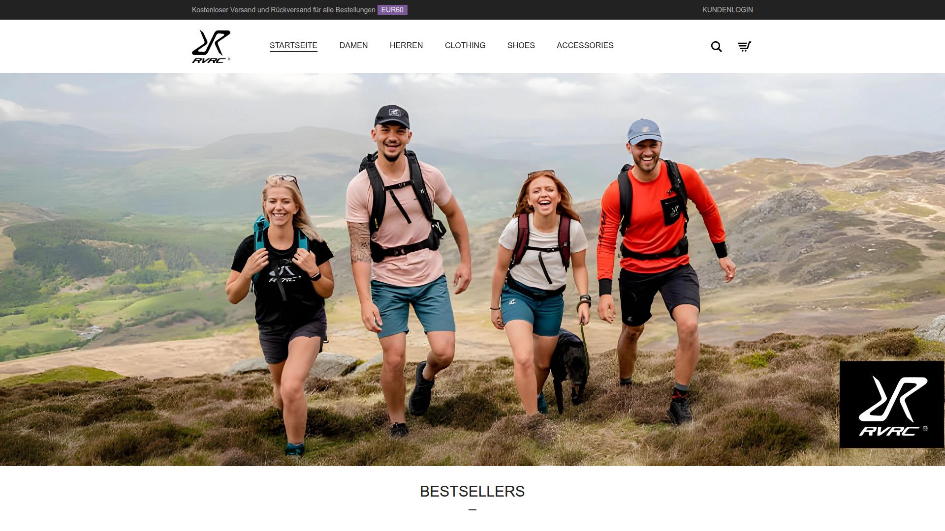 Screenshot revolutionracede.de
