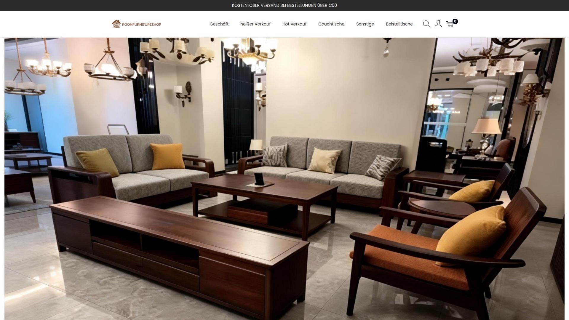 Screenshot roomfurnitureshop.com