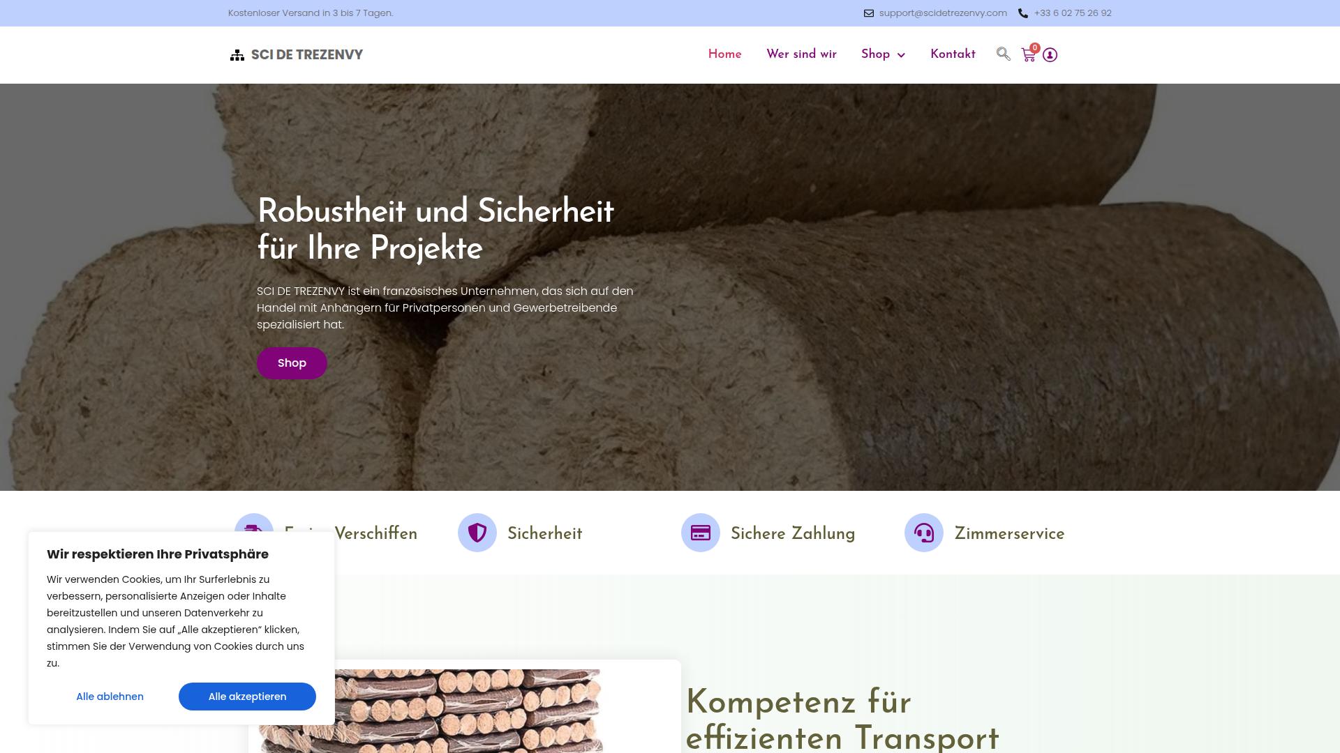 Screenshot scidetrezenvy.com