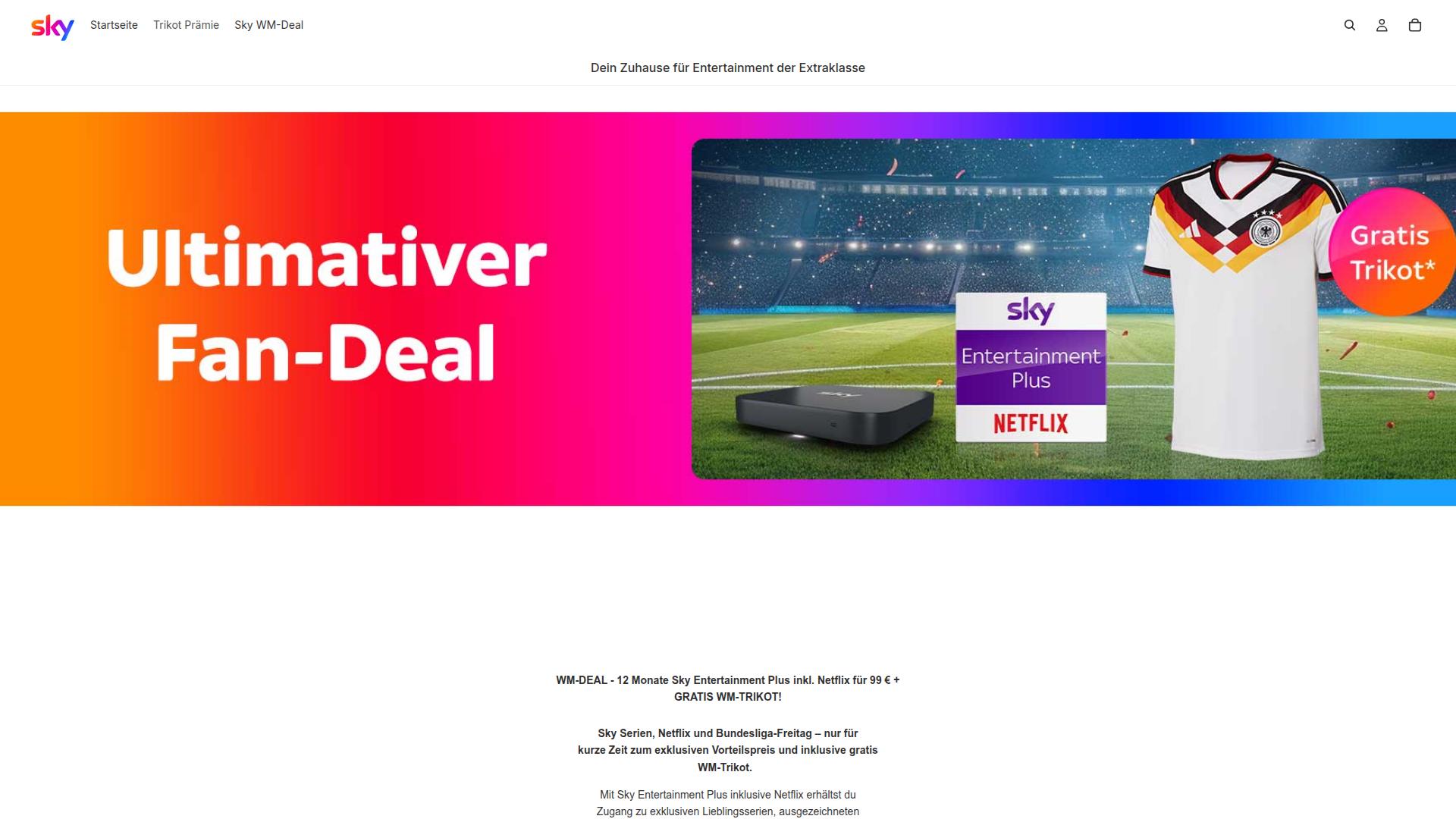 Screenshot sky-trikot-shop.de