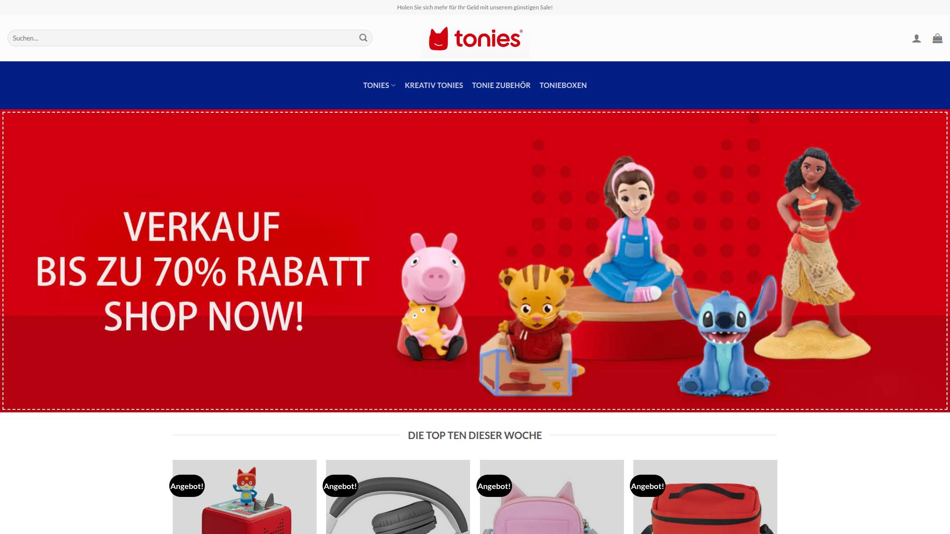 Screenshot spielwaren-tonies.com