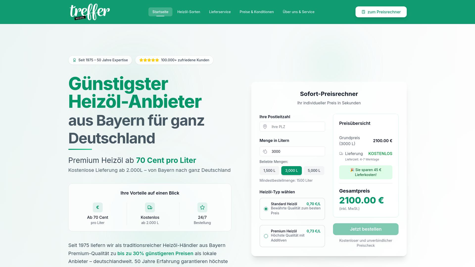Screenshot treffer-heizoel.de