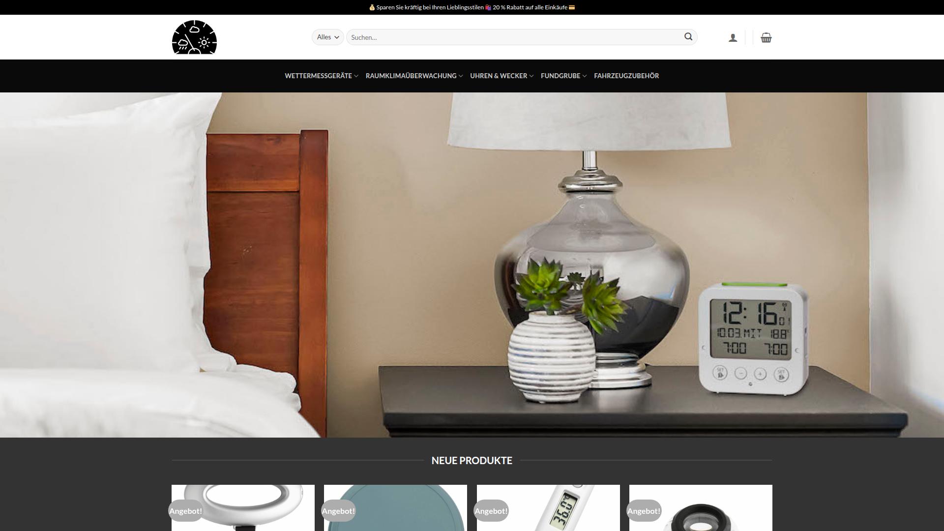 Screenshot weathergaugesstore.com