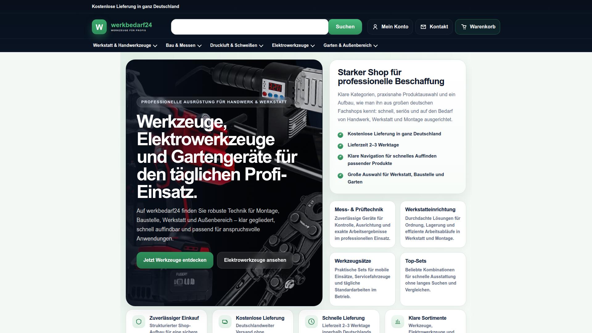 Screenshot werkbedarf24.de