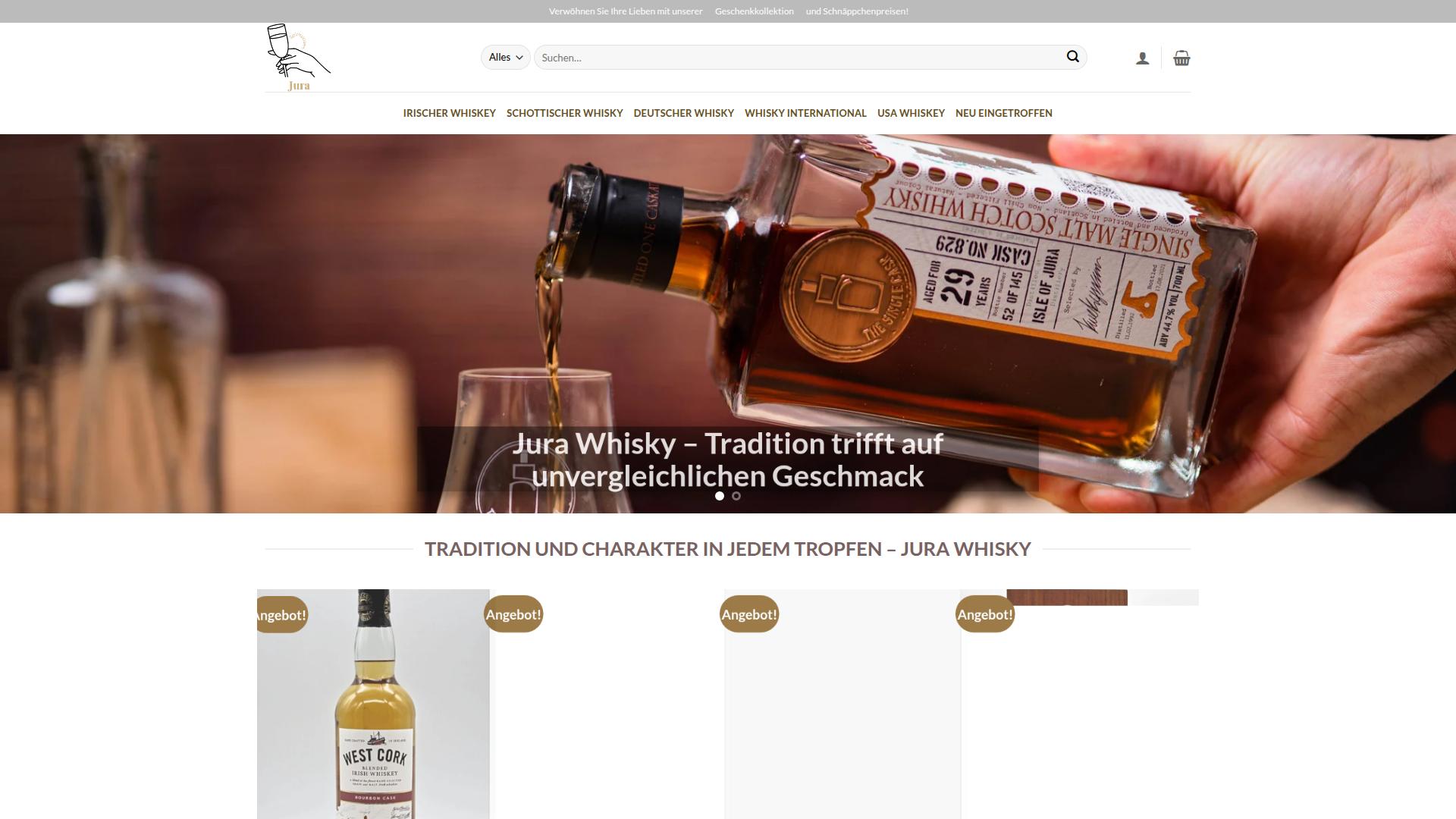 Screenshot whiskyrabatt.com
