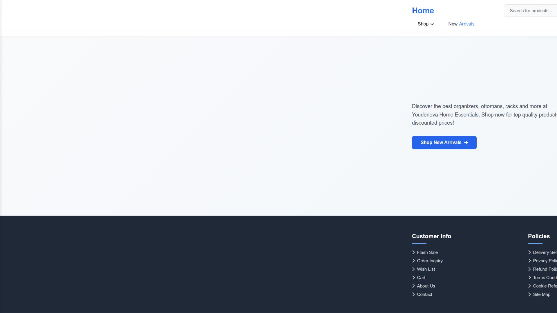 Screenshot youdenovahome.shop
