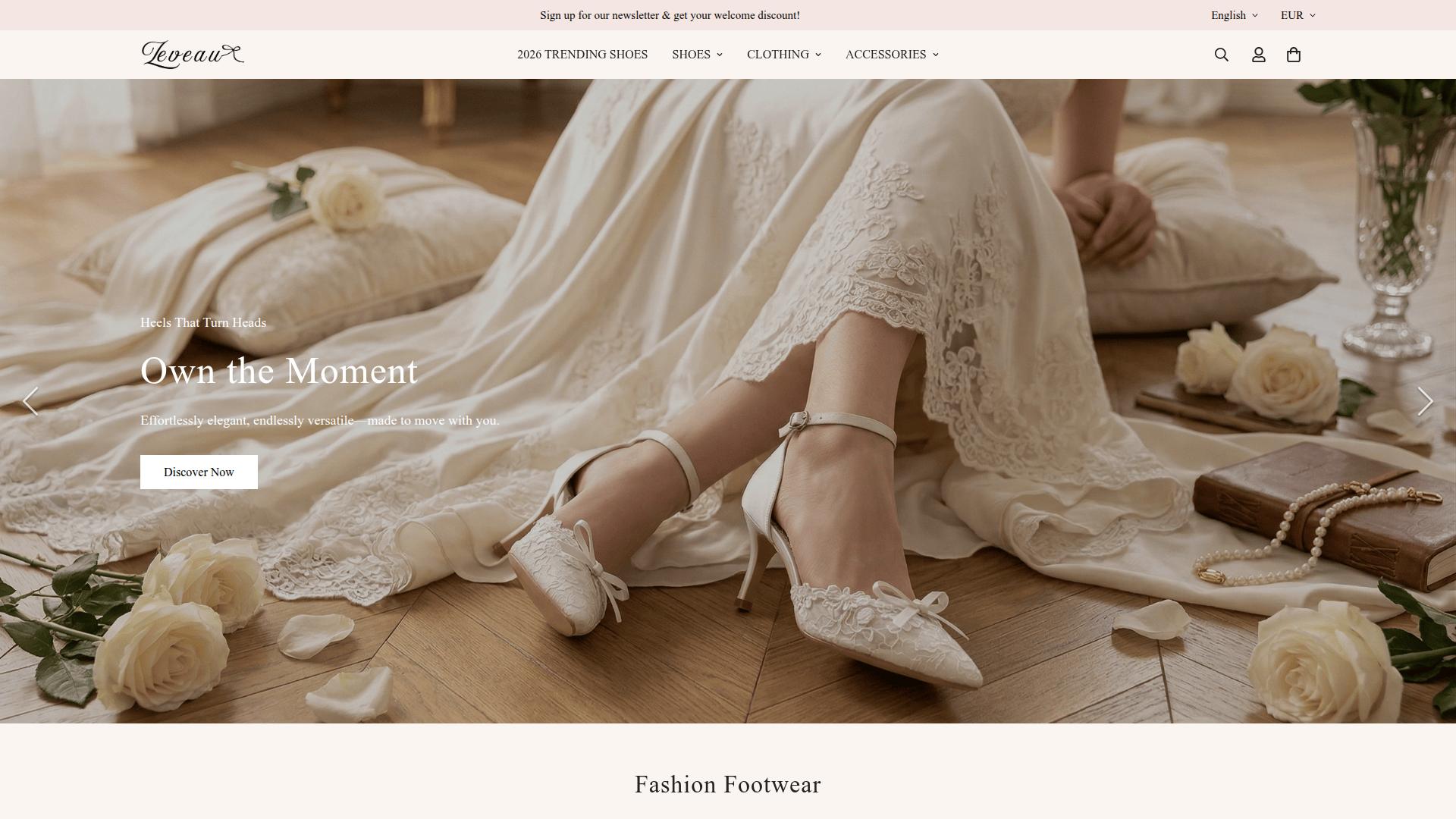 Screenshot zeveau.com
