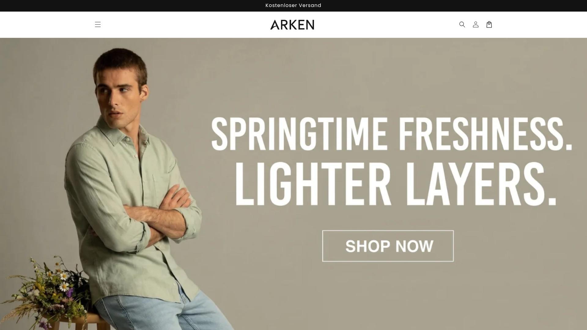 Screenshot arkenberlin.de