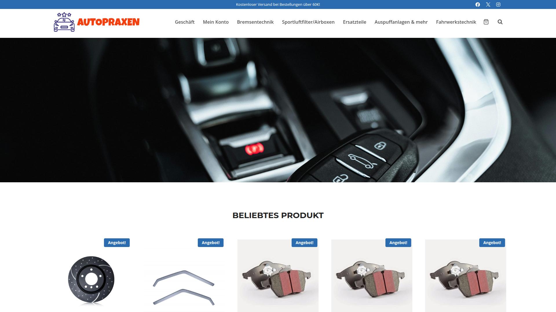 Screenshot autopraxen.com