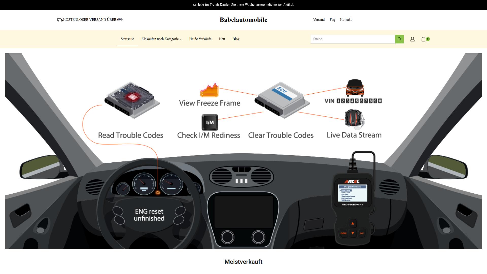Screenshot babelautomobile.de