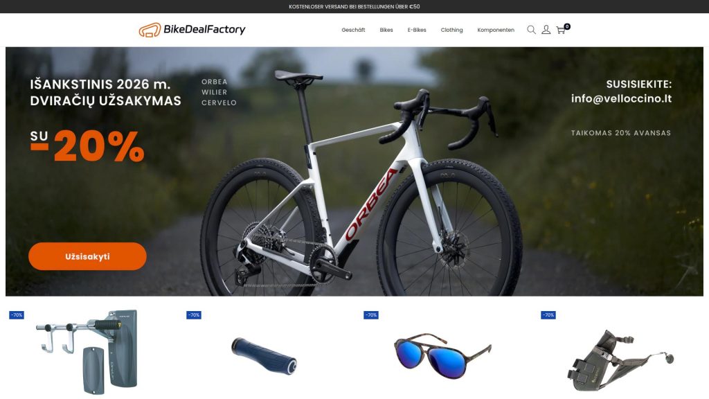 bikedealfactory.com