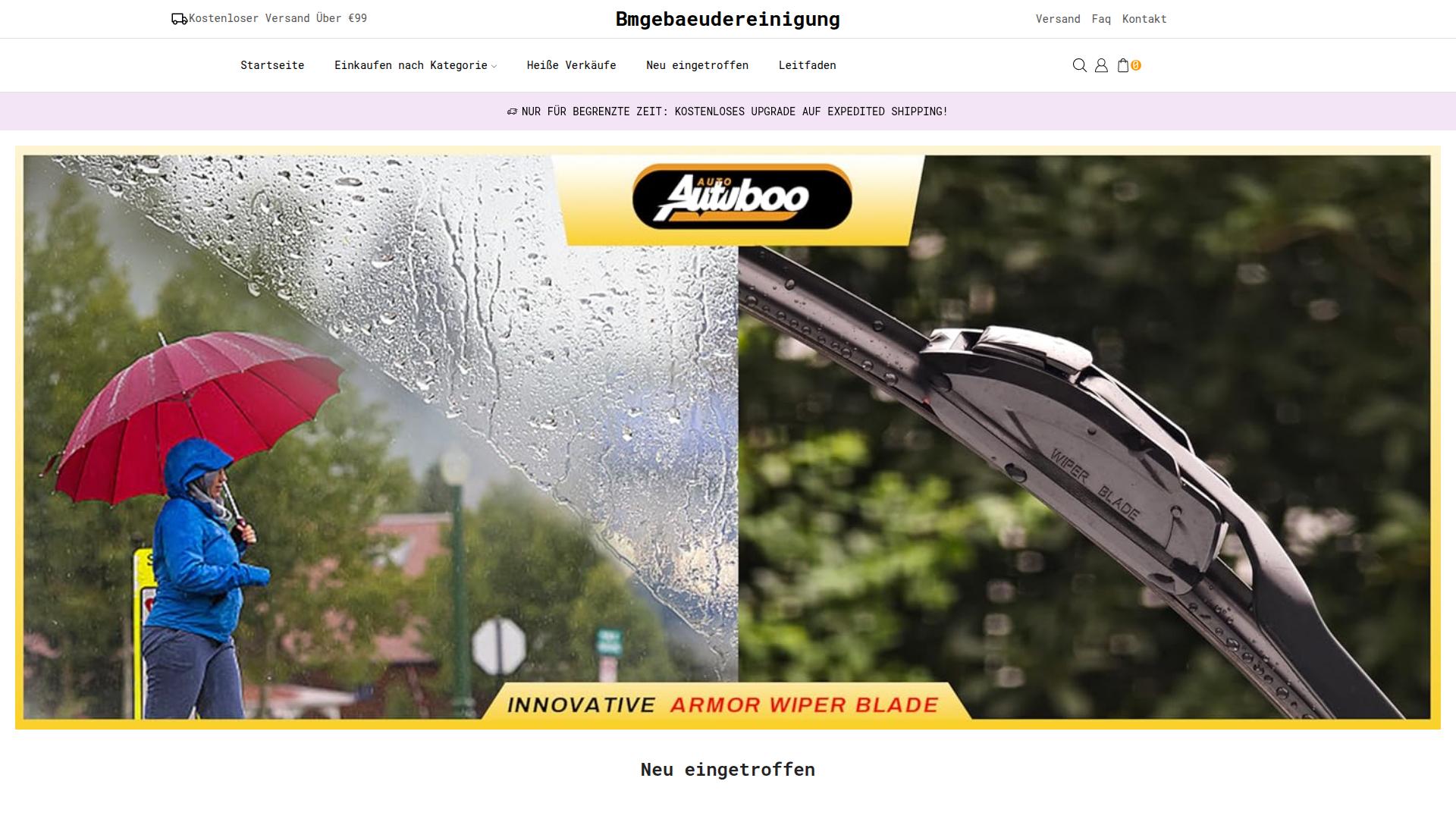 Screenshot bmgebaeudereinigung.de