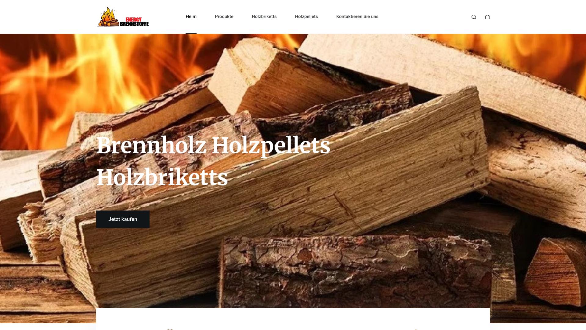 Screenshot brennstoffe-energy.de
