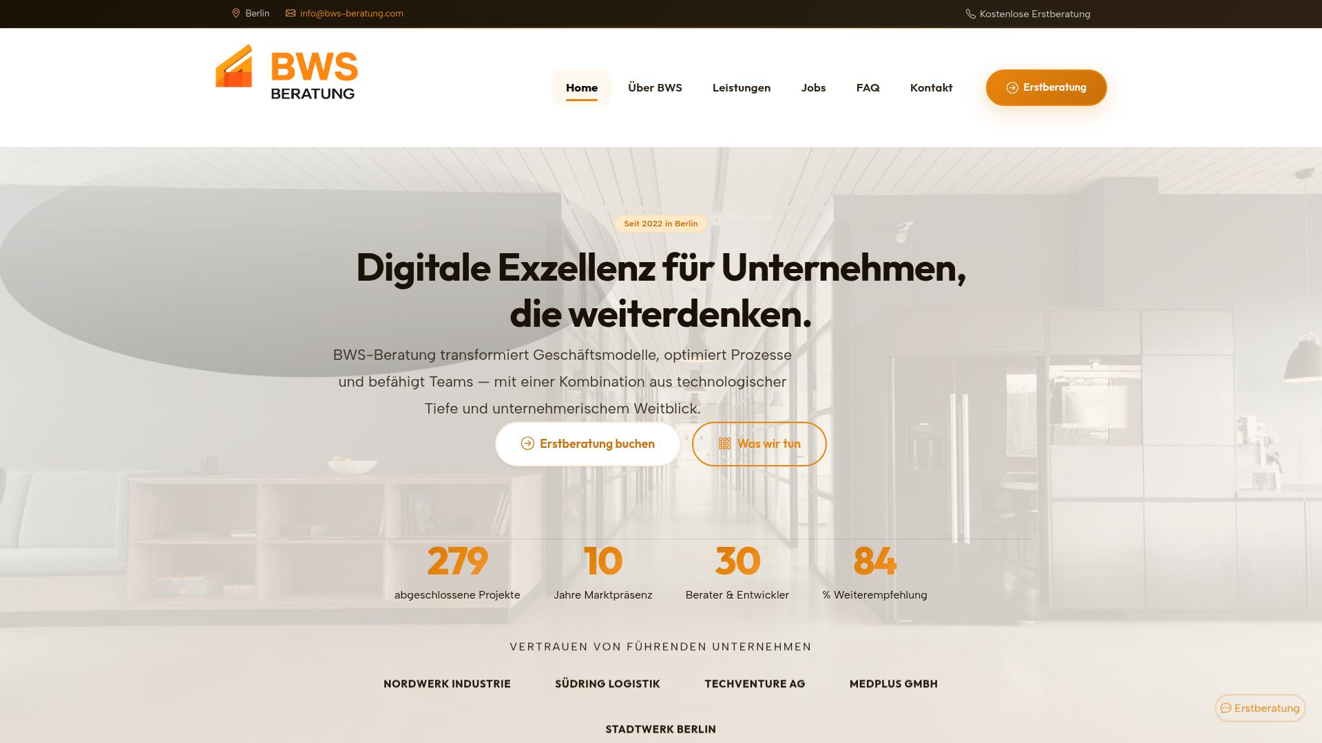Screenshot bws-beratung.com