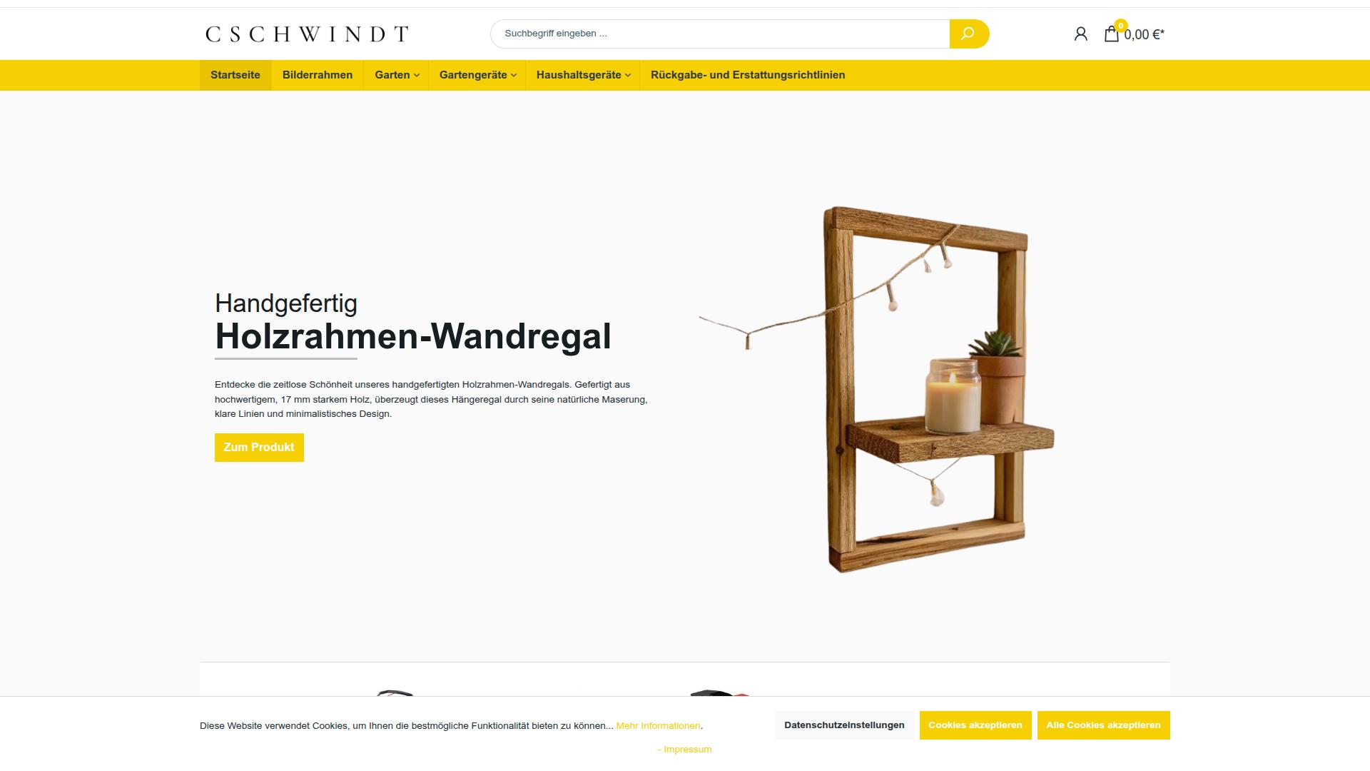Screenshot cschwindt-24.de