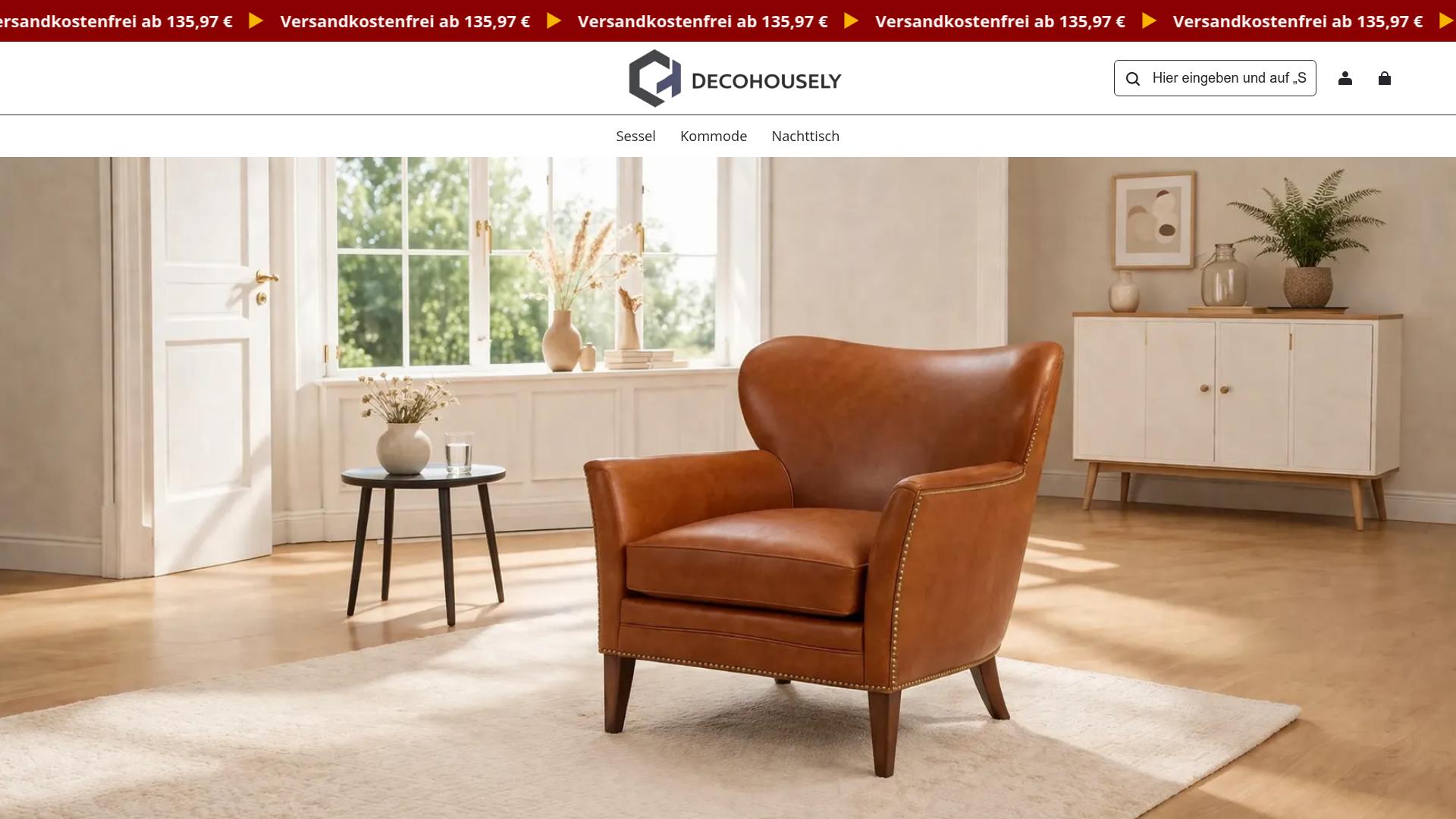 Screenshot decohousely.com