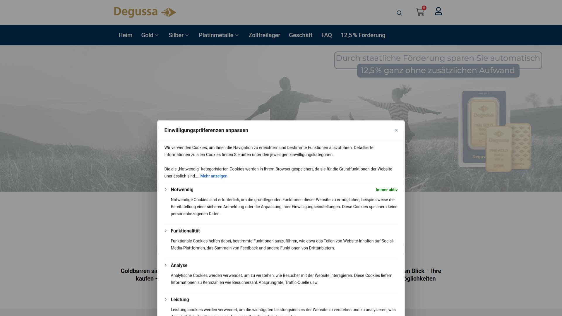 Screenshot degussa-gold-de.to