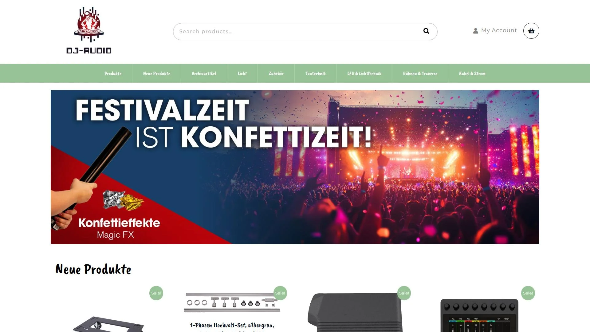 Screenshot dj-audio.com