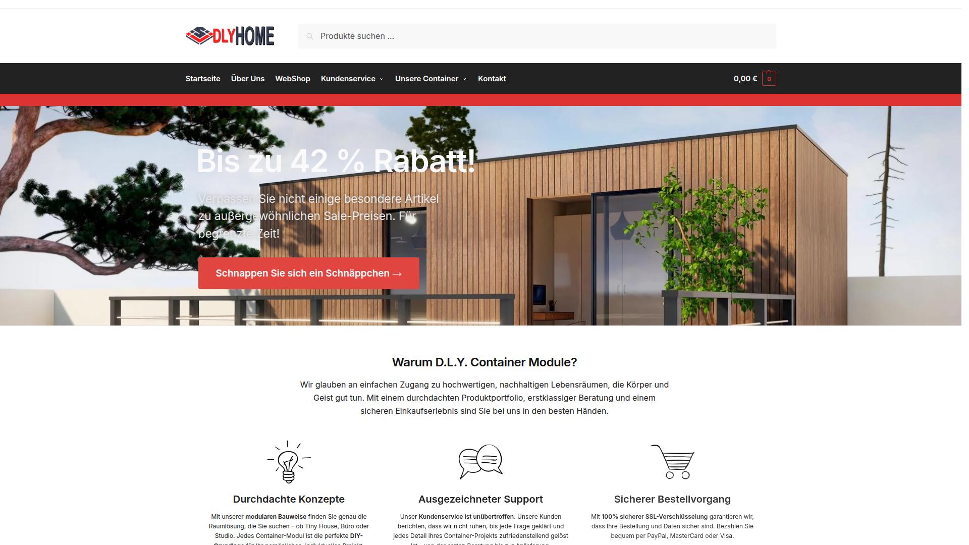 Screenshot dly-home.com