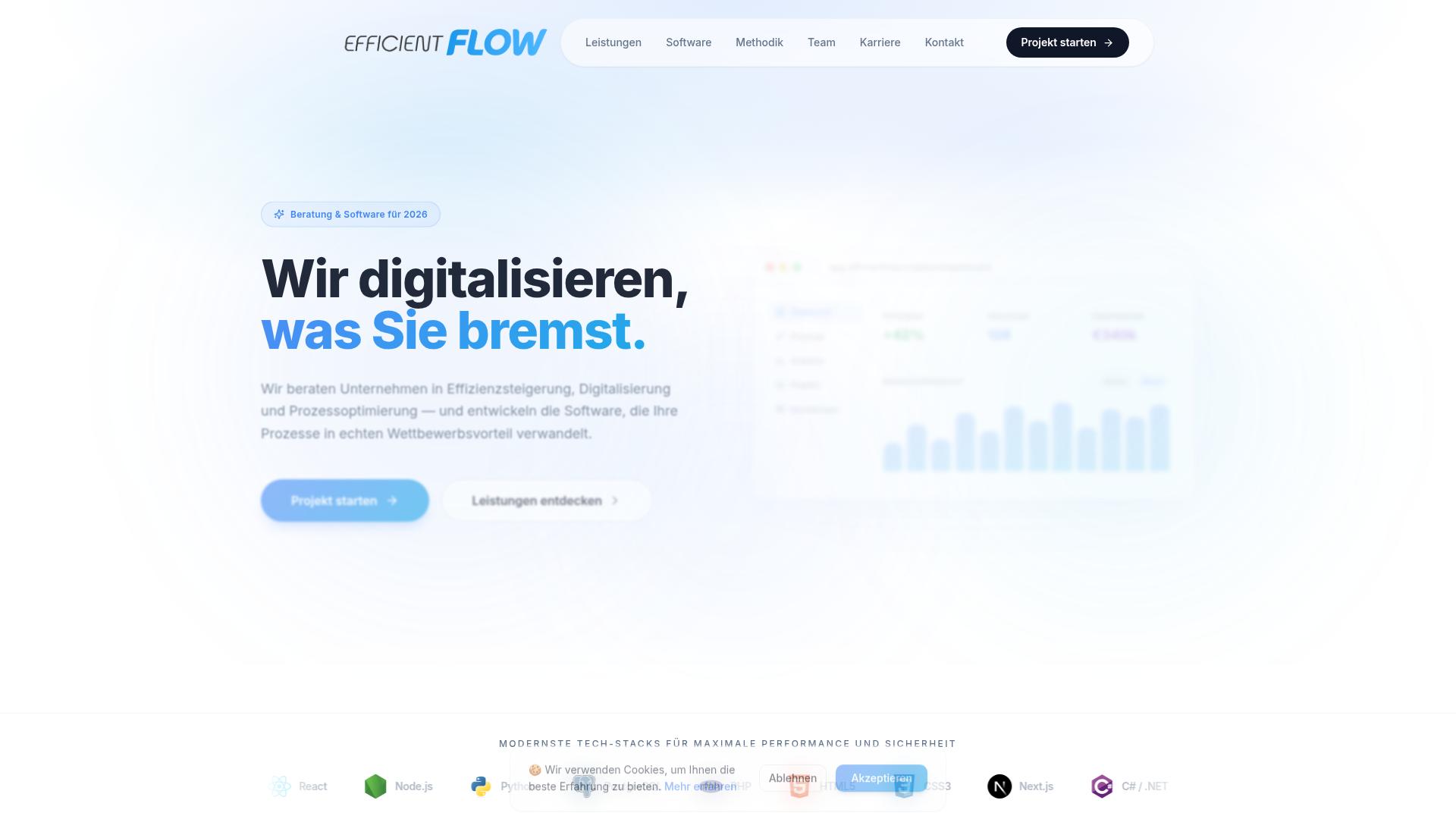 Screenshot efficient-flow.solutions
