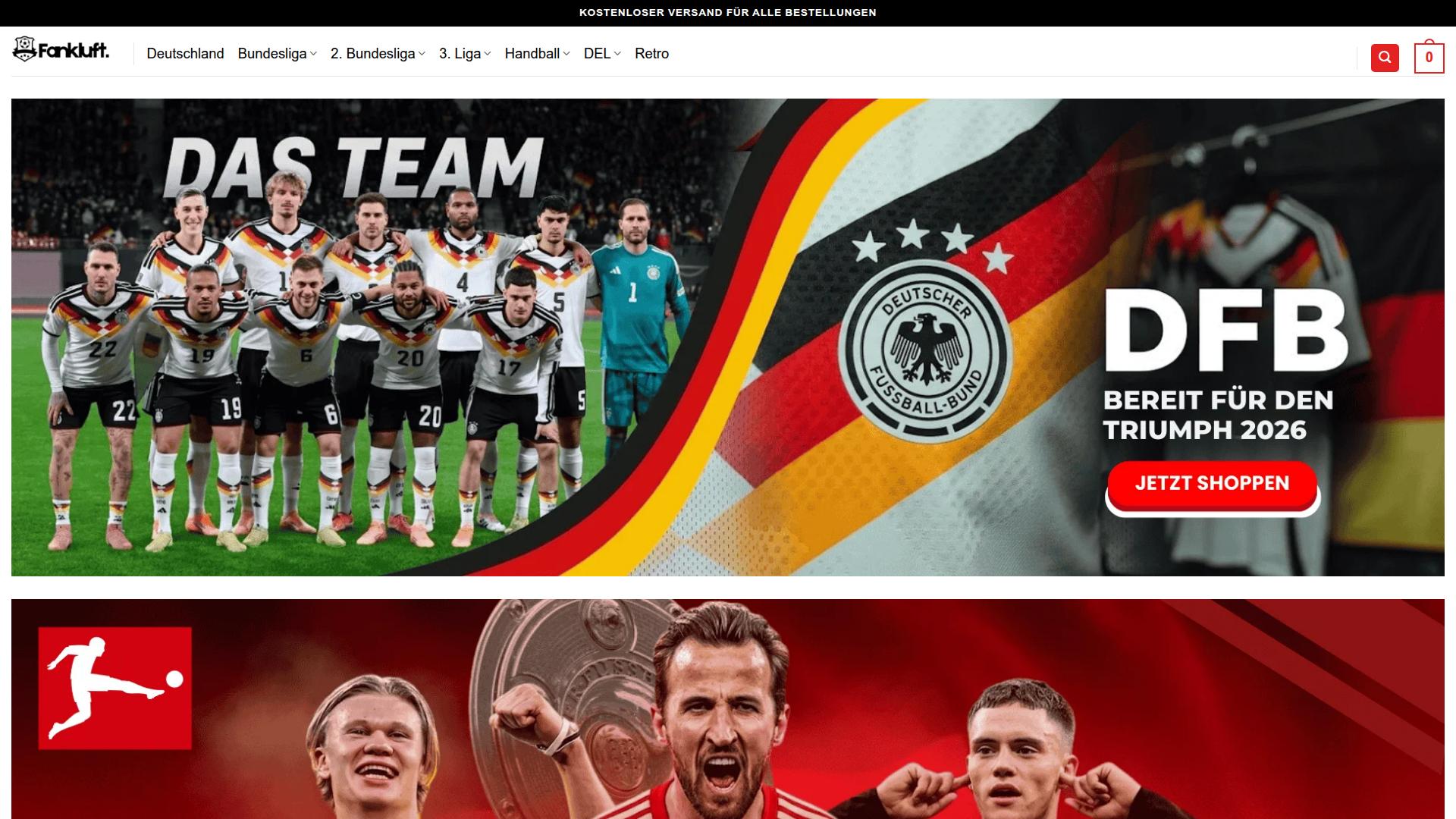 Screenshot fankluft.com