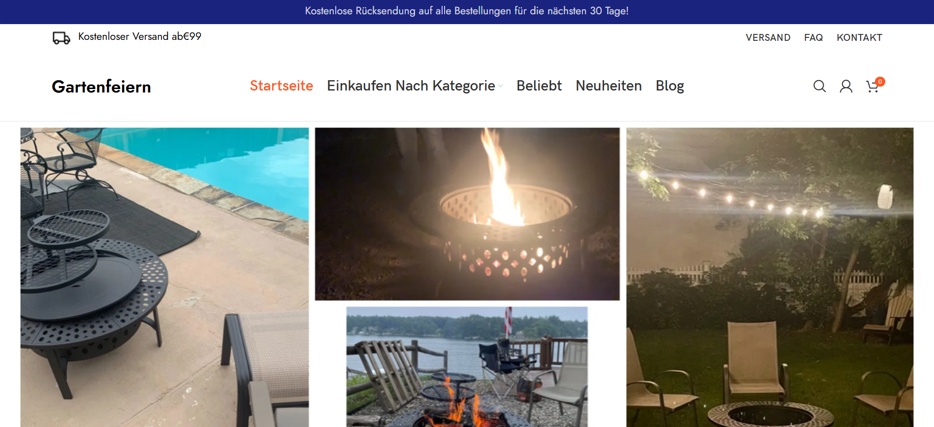 Screenshot gartenfeiern.de