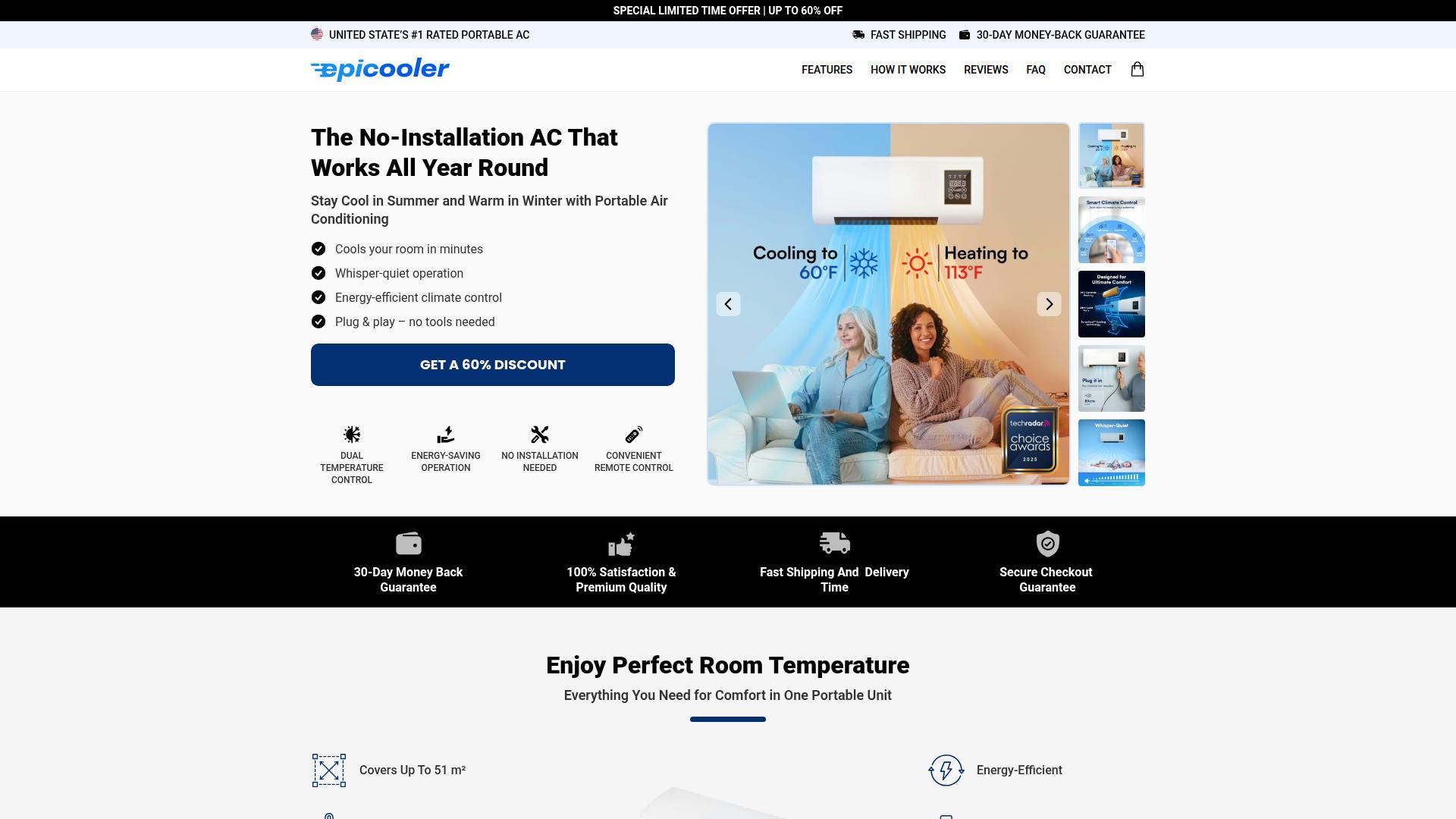 Screenshot get-epicooler.com