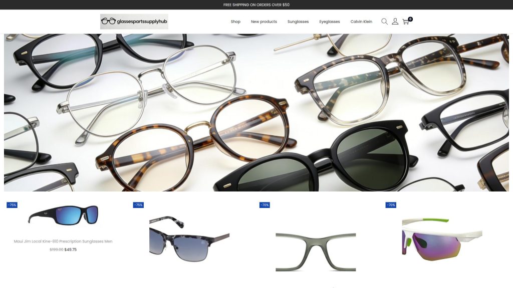 glassespartssupplyhub.com